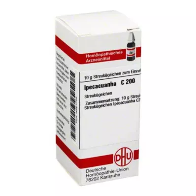 IPECACUANHA C 200 globül, 10 g