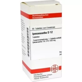 IPECACUANHA D 12 Tablet, 80 Kapsül