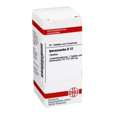 IPECACUANHA D 12 Tablet, 80 Kapsül