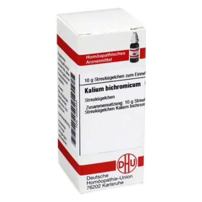 KALIUM BICHROMICUM C 6 globül, 10 g KALIUM BICHROMICUM C 6 globül, 10 g