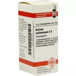 KALIUM CARBONICUM C 6 globül, 10 g