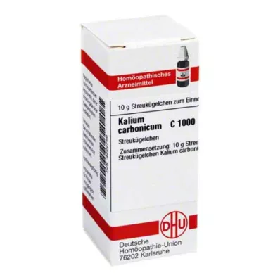 KALIUM CARBONICUM C 1000 globül, 10 g