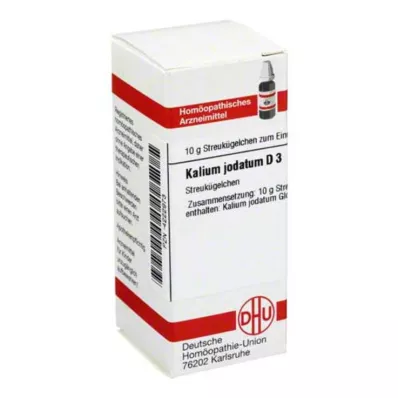 KALIUM JODATUM D 3 globül, 10 g KALIUM JODATUM D 3 globül, 10 g