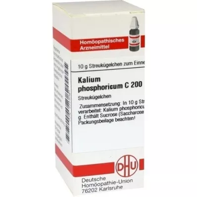 KALIUM PHOSPHORICUM C 200 globül, 10 g