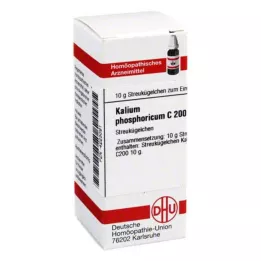 KALIUM PHOSPHORICUM C 200 globül, 10 g