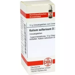 KALIUM SULFURICUM D 30 globül, 10 g