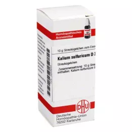 KALIUM SULFURICUM D 30 globül, 10 g