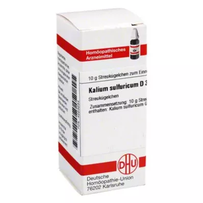 KALIUM SULFURICUM D 30 globül, 10 g
