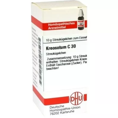 KREOSOTUM C 30 globül, 10 g