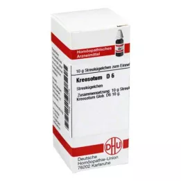 KREOSOTUM D 6 globül, 10 g