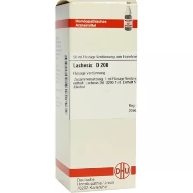LACHESIS D 200 seyreltme, 50 ml