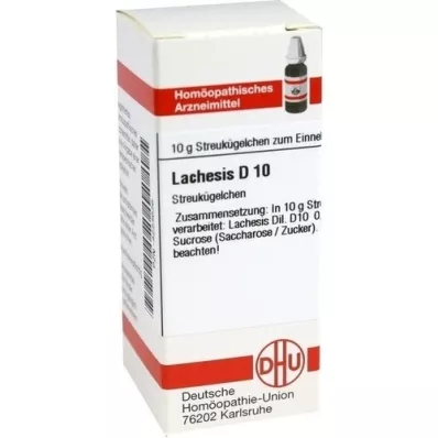 LACHESIS D 10 globül, 10 g