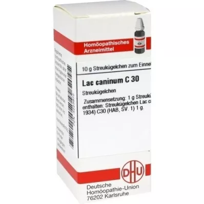 LAC CANINUM C 30 globül, 10 g