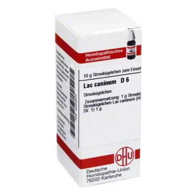 LAC CANINUM D 6 globül, 10 g LAC CANINUM D 6 globül, 10 g
