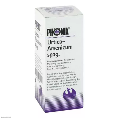 PHÖNIX URTICA arsenicum spag. karışımı, 100 ml PHÖNIX URTICA arsenicum spag. karışımı, 100 ml