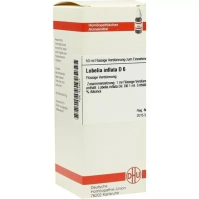 LOBELIA INFLATA D 6 seyreltme, 50 ml