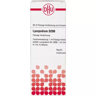 LYCOPODIUM D 200 seyreltme, 50 ml