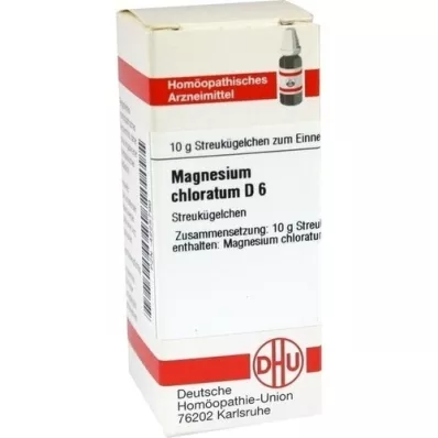 MAGNESIUM CHLORATUM D 6 globül, 10 g