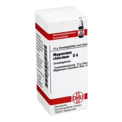 MAGNESIUM CHLORATUM D 6 globül, 10 g