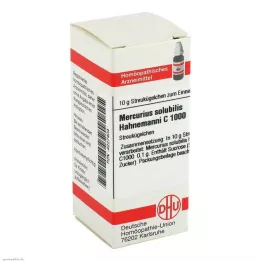 MERCURIUS SOLUBILIS Hahnemanni C 1000 globül, 10 g