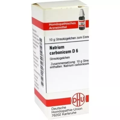 NATRIUM CARBONICUM D 6 globül, 10 g