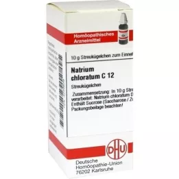 NATRIUM CHLORATUM C 12 globül, 10 g