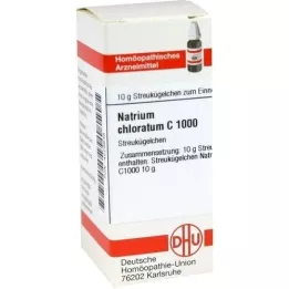 NATRIUM CHLORATUM C 1000 globül, 10 g