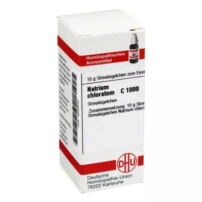 NATRIUM CHLORATUM C 1000 globül, 10 g