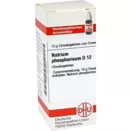 NATRIUM PHOSPHORICUM D 12 globül, 10 g