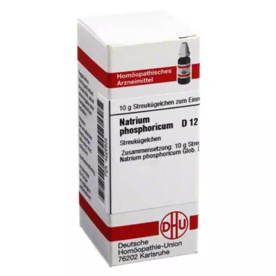 NATRIUM PHOSPHORICUM D 12 globül, 10 g