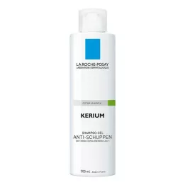 ROCHE-POSAY Kerium yağlı ciltler için jel şampuan, 200 ml