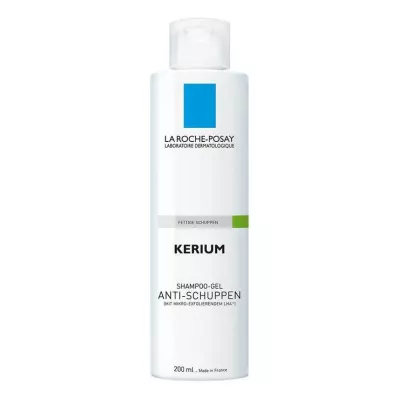 ROCHE-POSAY Kerium yağlı ciltler için jel şampuan, 200 ml
