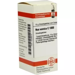 NUX VOMICA C 1000 globül, 10 g