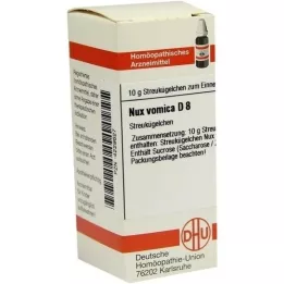 NUX VOMICA D 8 globül, 10 g