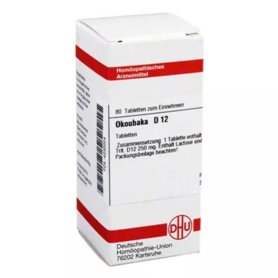 DHU Okoubaka D 12 tablet, 80 adet DHU Okoubaka D 12 tablet, 80 adet