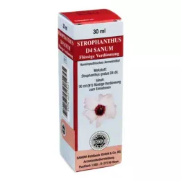 STROPHANTHUS D 4 Sanum damla, 30 ml