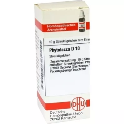 PHYTOLACCA D 10 globül, 10 g