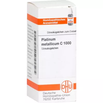 PLATINUM METALLICUM C 1000 globül, 10 g