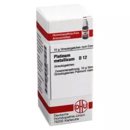 PLATINUM METALLICUM D 12 globül, 10 g