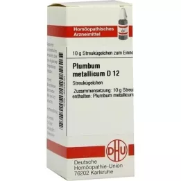 PLUMBUM METALLICUM D 12 globül, 10 g