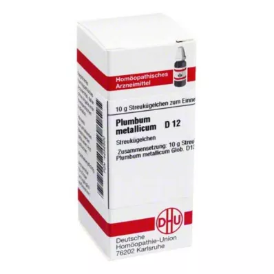 PLUMBUM METALLICUM D 12 globül, 10 g