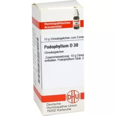 PODOPHYLLUM D 30 globül, 10 g