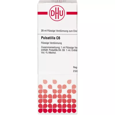 PULSATILLA C 6 seyreltme, 20 ml
