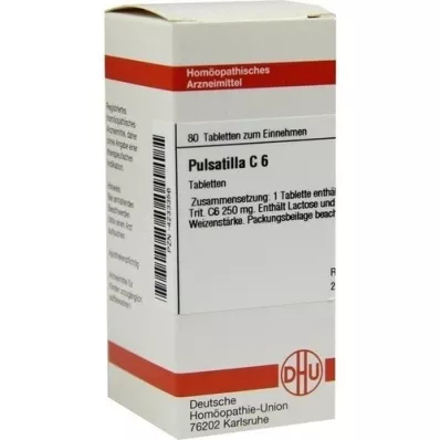 PULSATILLA C 6 Tablet, 80 Kapsül