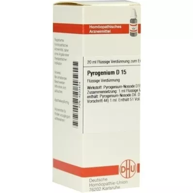 PYROGENIUM D 15 seyreltme, 20 ml