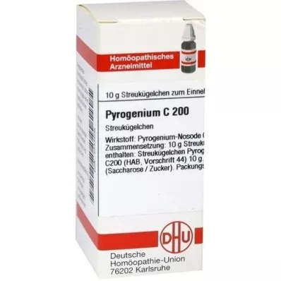 PYROGENIUM C 200 globül, 10 g