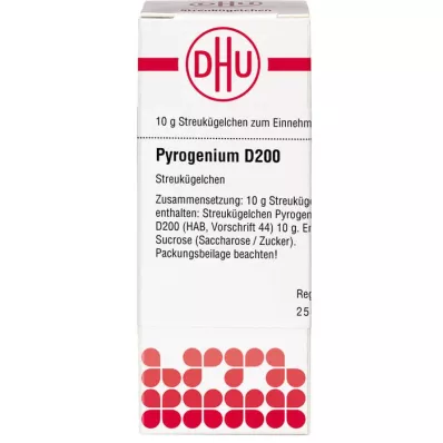 PYROGENIUM D 200 globül, 10 g