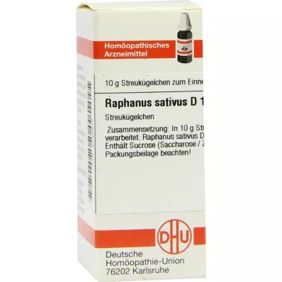 RAPHANUS SATIVUS D 12 globül, 10 g