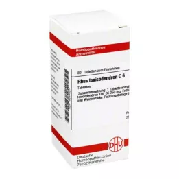RHUS TOXICODENDRON C 6 Tablet, 80 Kapsül