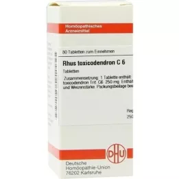 RHUS TOXICODENDRON C 6 Tablet, 80 Kapsül